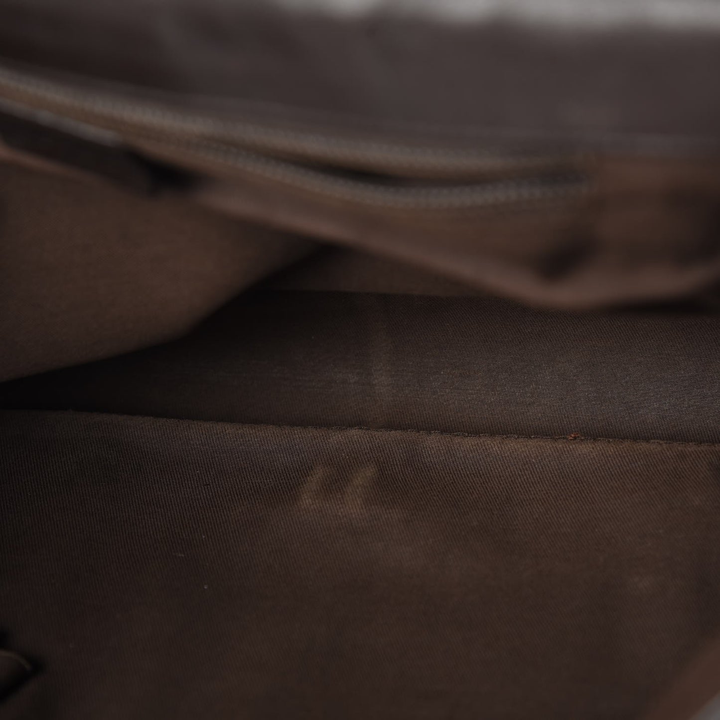 Guccissima Flap Messenger Bag Dark Brown