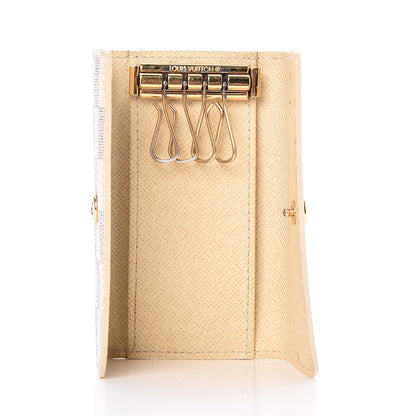 Louis Vuitton Damier Azur Multicles 4 Key Holder 5 of 9