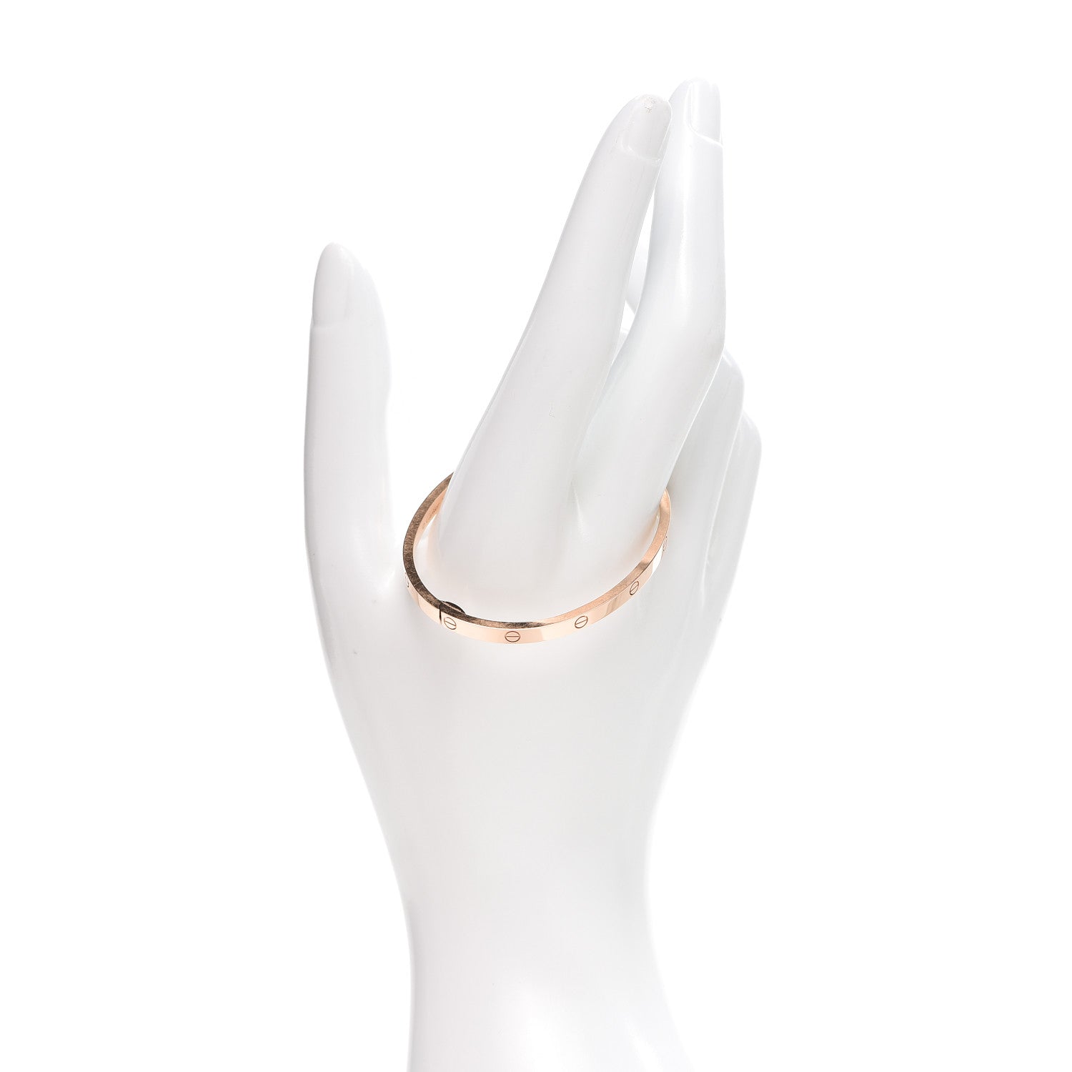 Cartier 18K Pink Gold Small LOVE Bracelet 15 2 of 5
