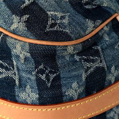 Louis Vuitton Denim Raye Porte Epaule MM 12 of 16