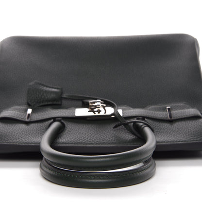 Hermes Togo Birkin 30 Vert Fonce 21 of 32