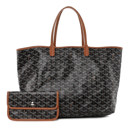Goyard Goyardine Saint Louis PM Black Gold 1 of 11