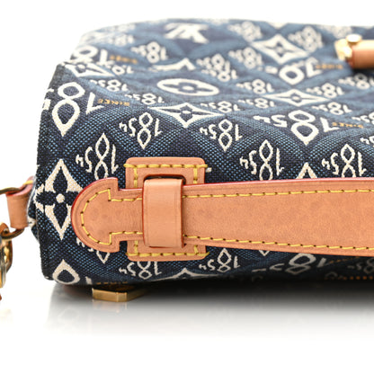 Louis Vuitton Jacquard Since 1854 Pochette Metis Blue 10 of 10