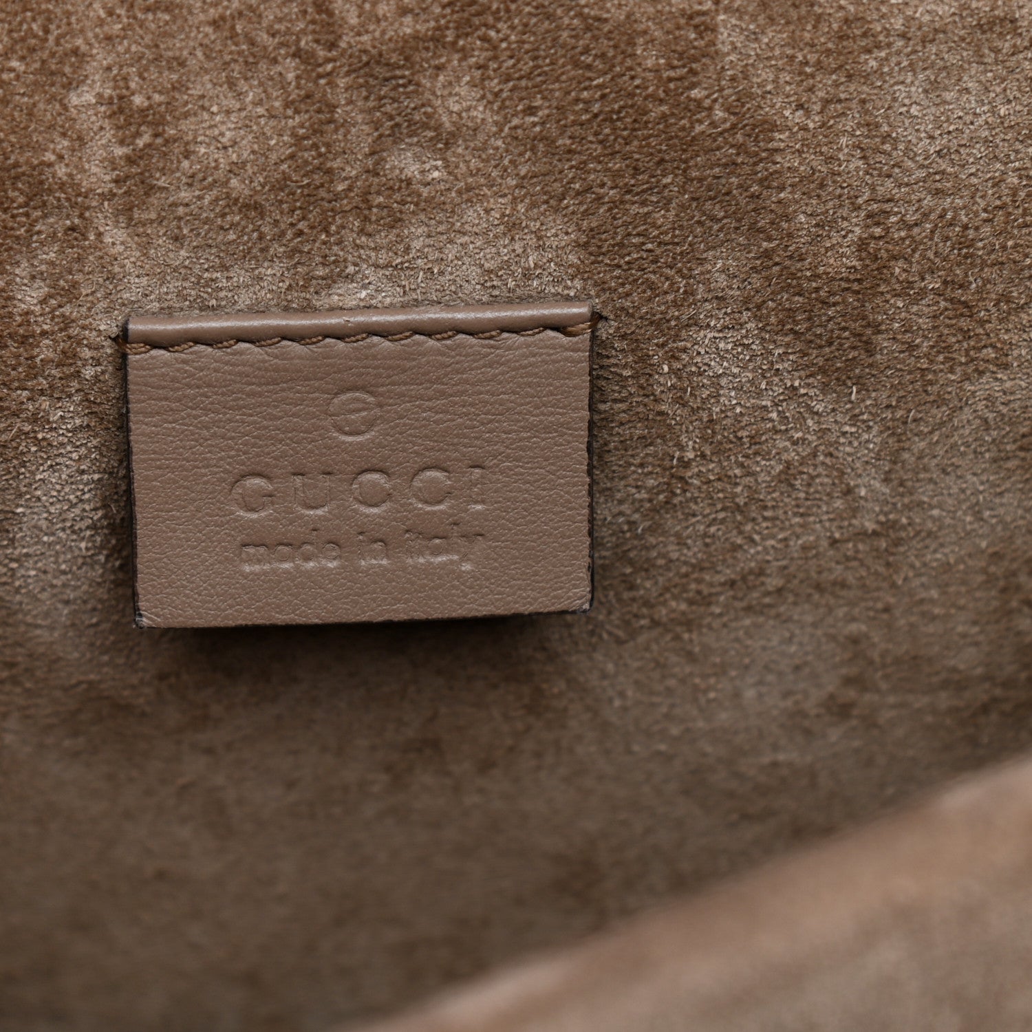 Gucci GG Supreme Monogram Mini Dionysus Shoulder Bag Taupe 6 of 11