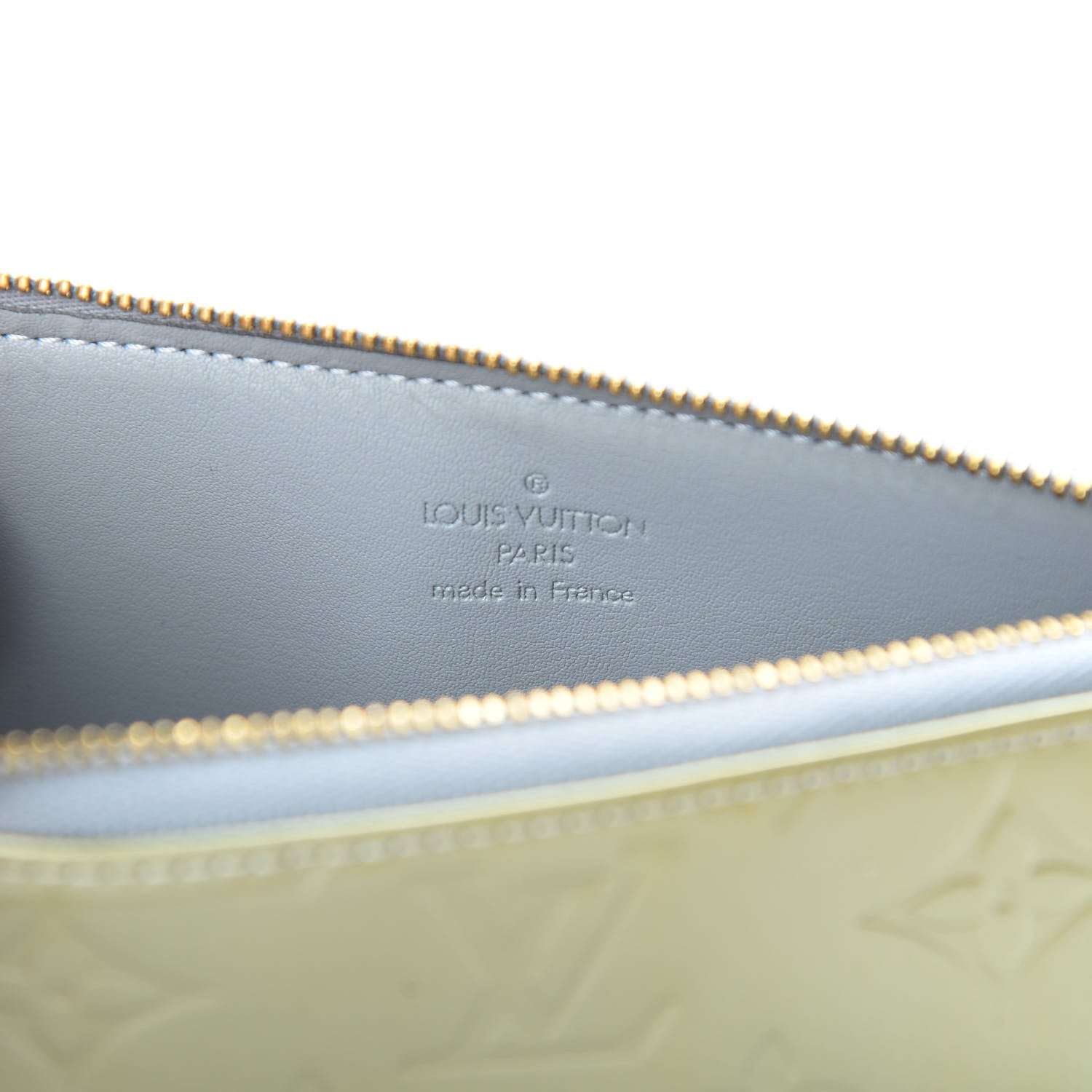 Louis Vuitton Vernis Lexington Pochette Baby Blue 6 of 12
