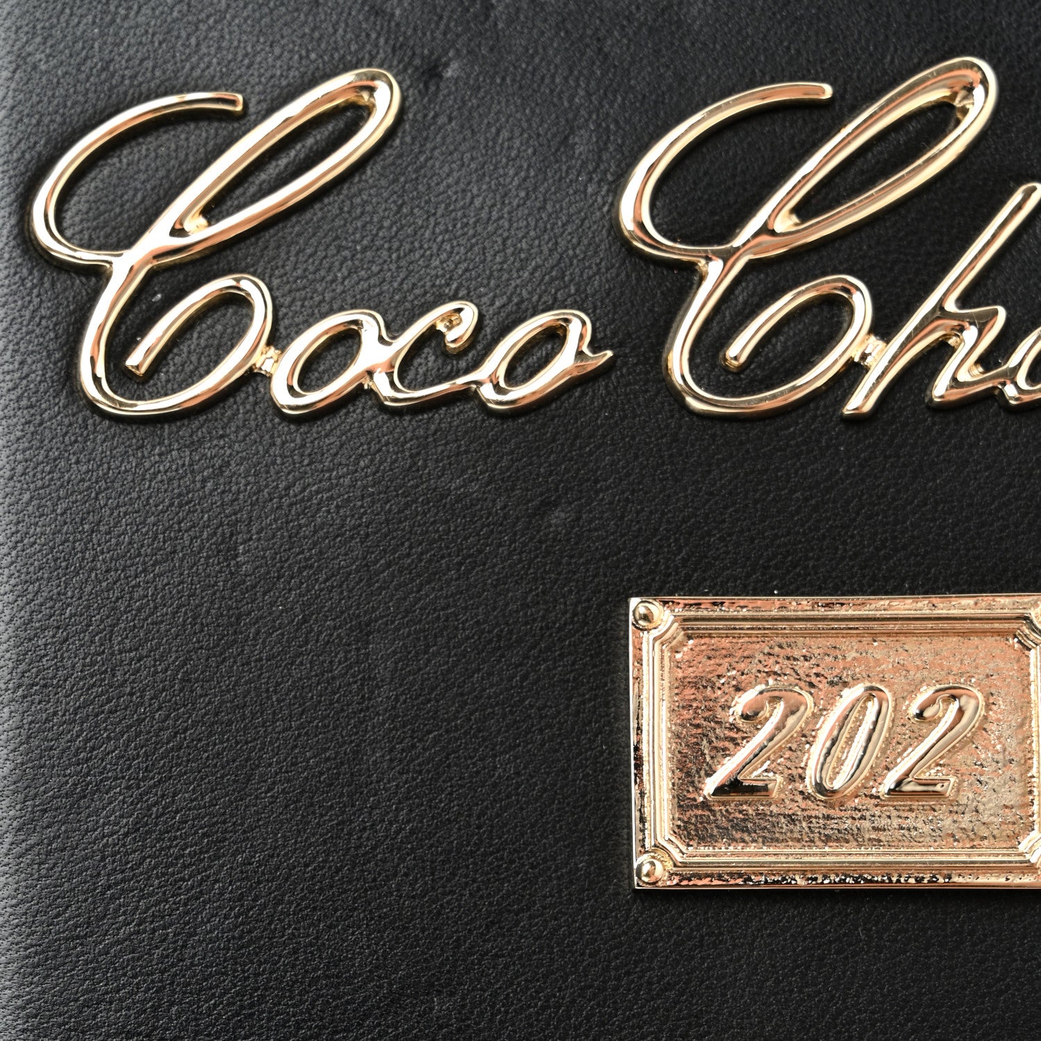 Chanel Lambskin Room Card Minaudiere Evening Bag Black Gold 13 of 13