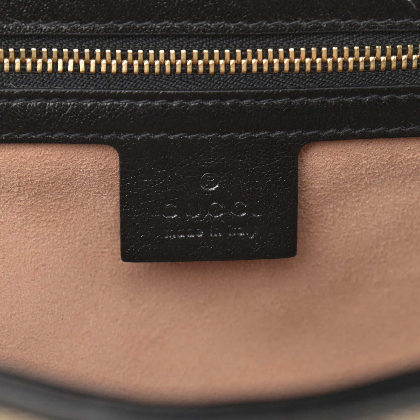 Monogram Matelasse Diagonal Small GG Marmont Shoulder Bag Beige Black