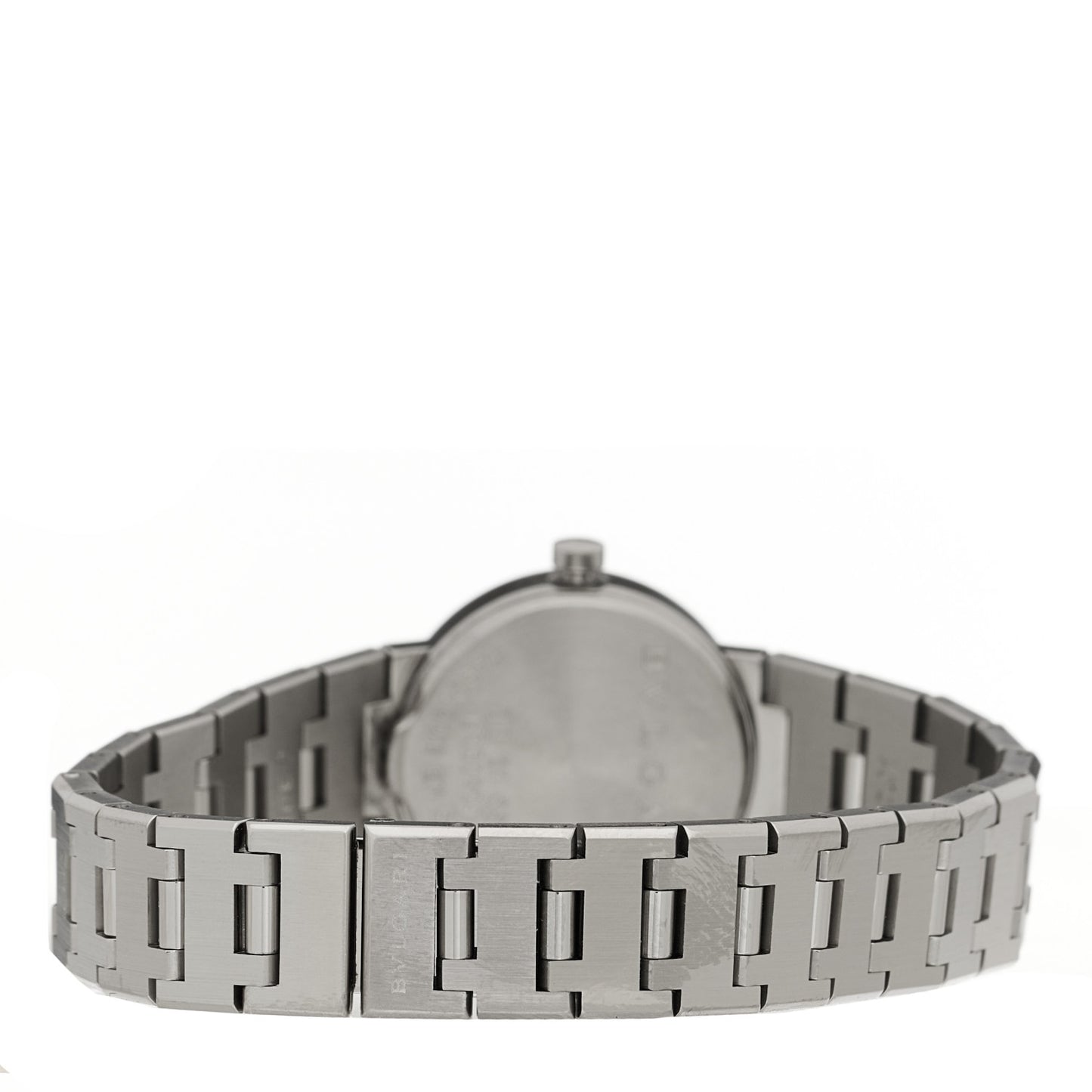 Stainless Steel Diamond 23mm Quartz Watch Black