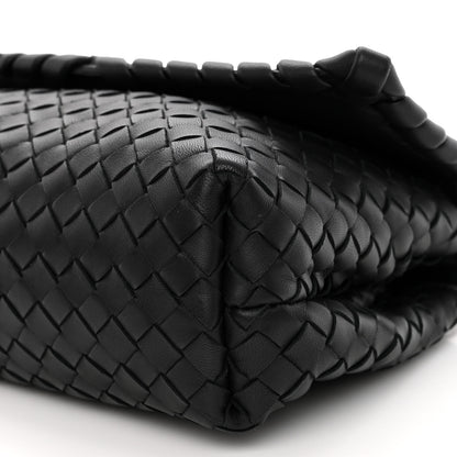 Bottega Veneta Nappa Intrecciato Baby Olimpia Shoulder Bag Black 9 of 9