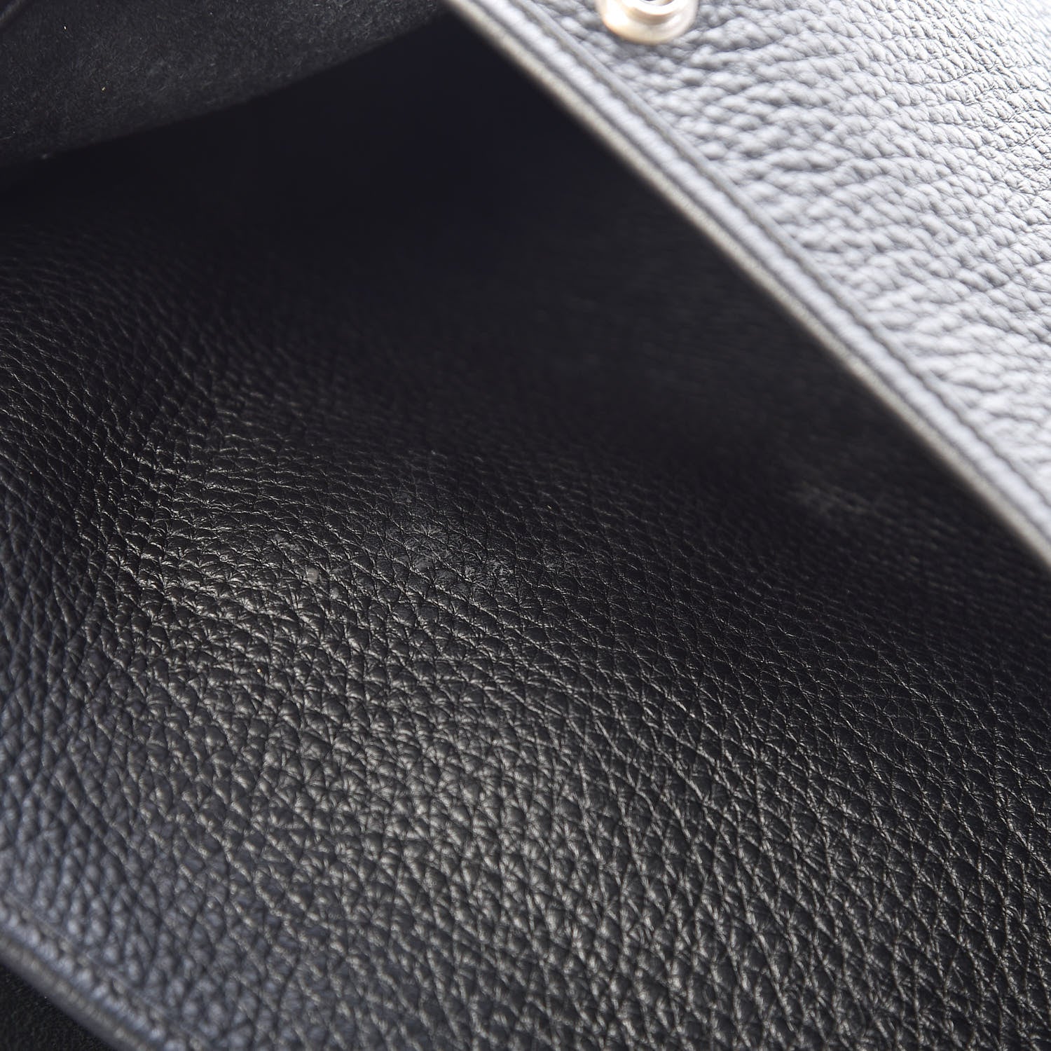 Hermes Taurillon Clemence Evelyne III GM Black 15 of 15