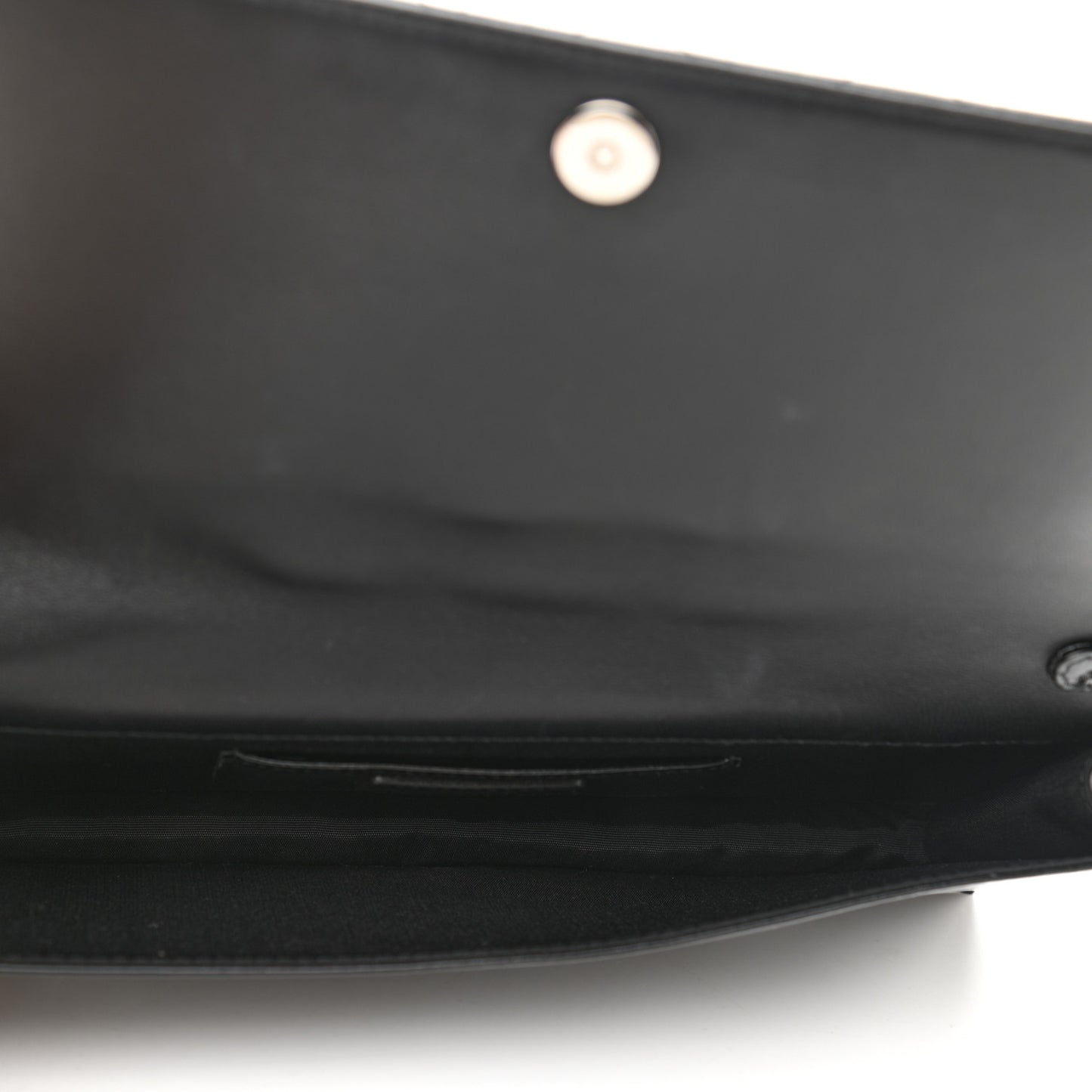 Patent Cannage Lady Dior Convertible Clutch Black