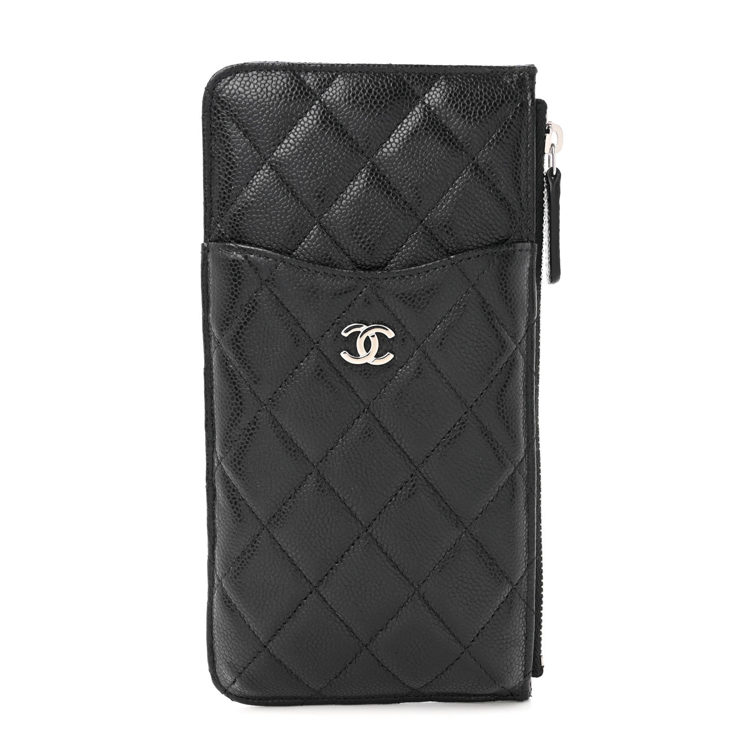 Chanel Caviar Quilted Classic iPhone Pouch Black 1 of 13