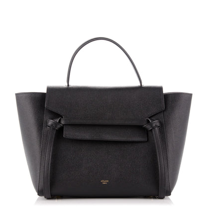 Celine Baby Grained Calfskin Mini Belt Bag Black 1 of 7