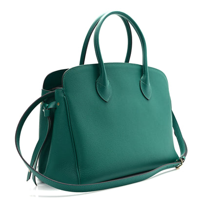 Louis Vuitton Veau Nuage Milla MM Emeraude 3 of 9