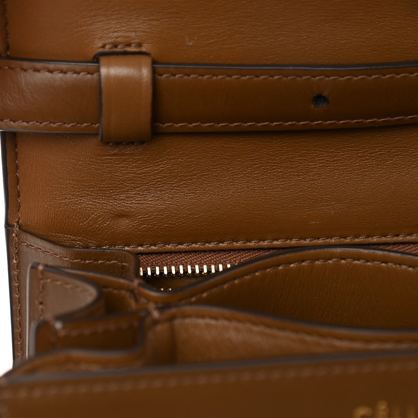 Box Calfskin Small Classic Box Flap Bag Camel