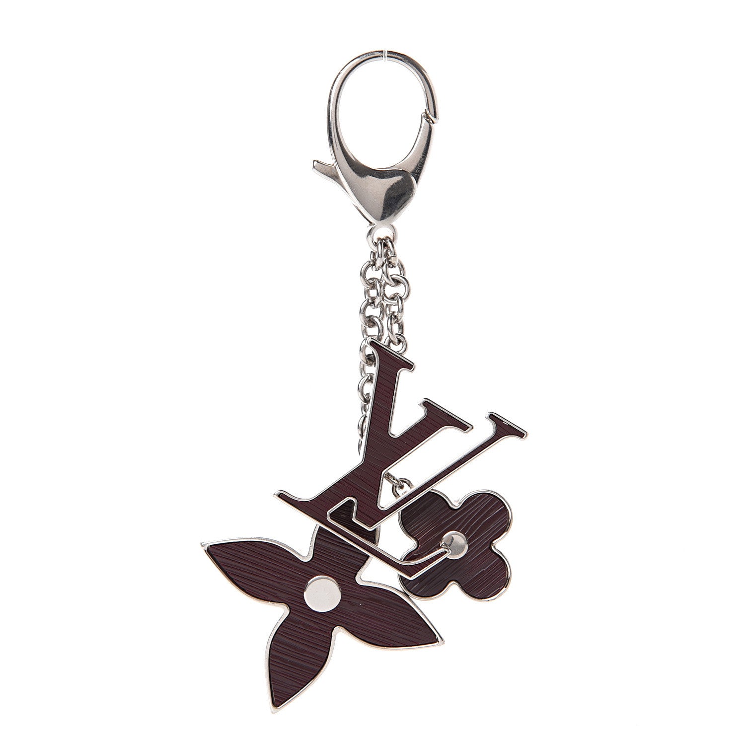 Louis Vuitton Fleur d Epi Bag Charm Moka 1 of 3