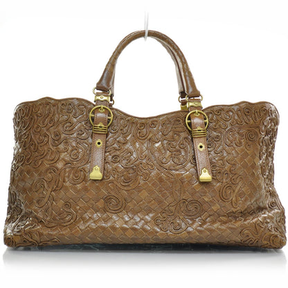 Bottega Veneta Woven Leather Cornely Tote Noce 1 of 10