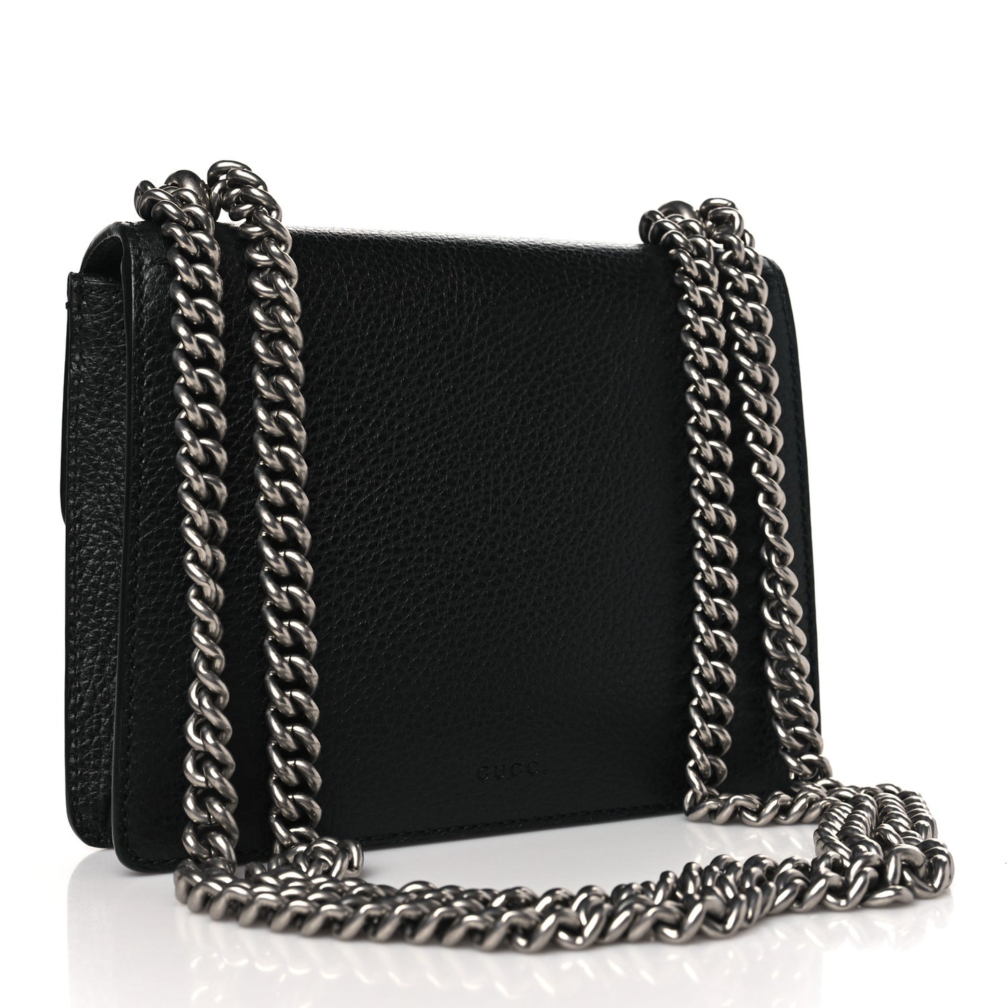 Calfskin Mini Dionysus Shoulder Bag Black