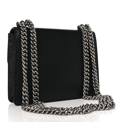 Gucci Calfskin Mini Dionysus Shoulder Bag Black 3 of 10