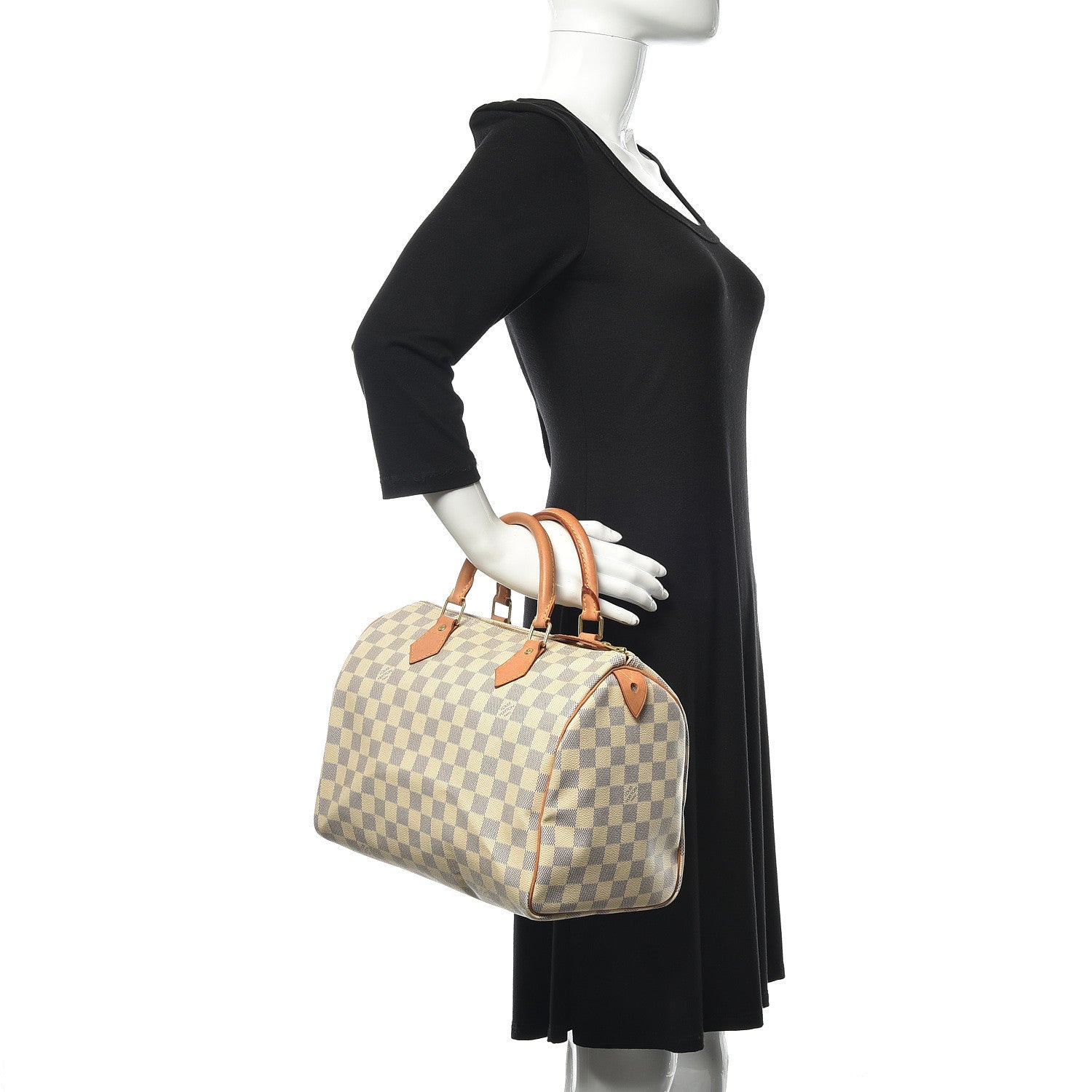 Louis Vuitton Damier Azur Speedy 30 2 of 12