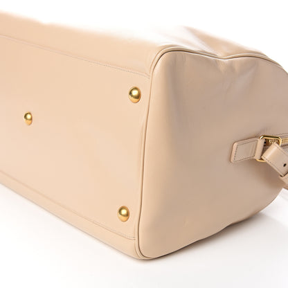 Saint Laurent Calfskin Classic Duffle 12 Nude Powder 8 of 9