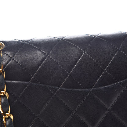 Chanel Lambskin Quilted Small Double Flap Black 13 of 15