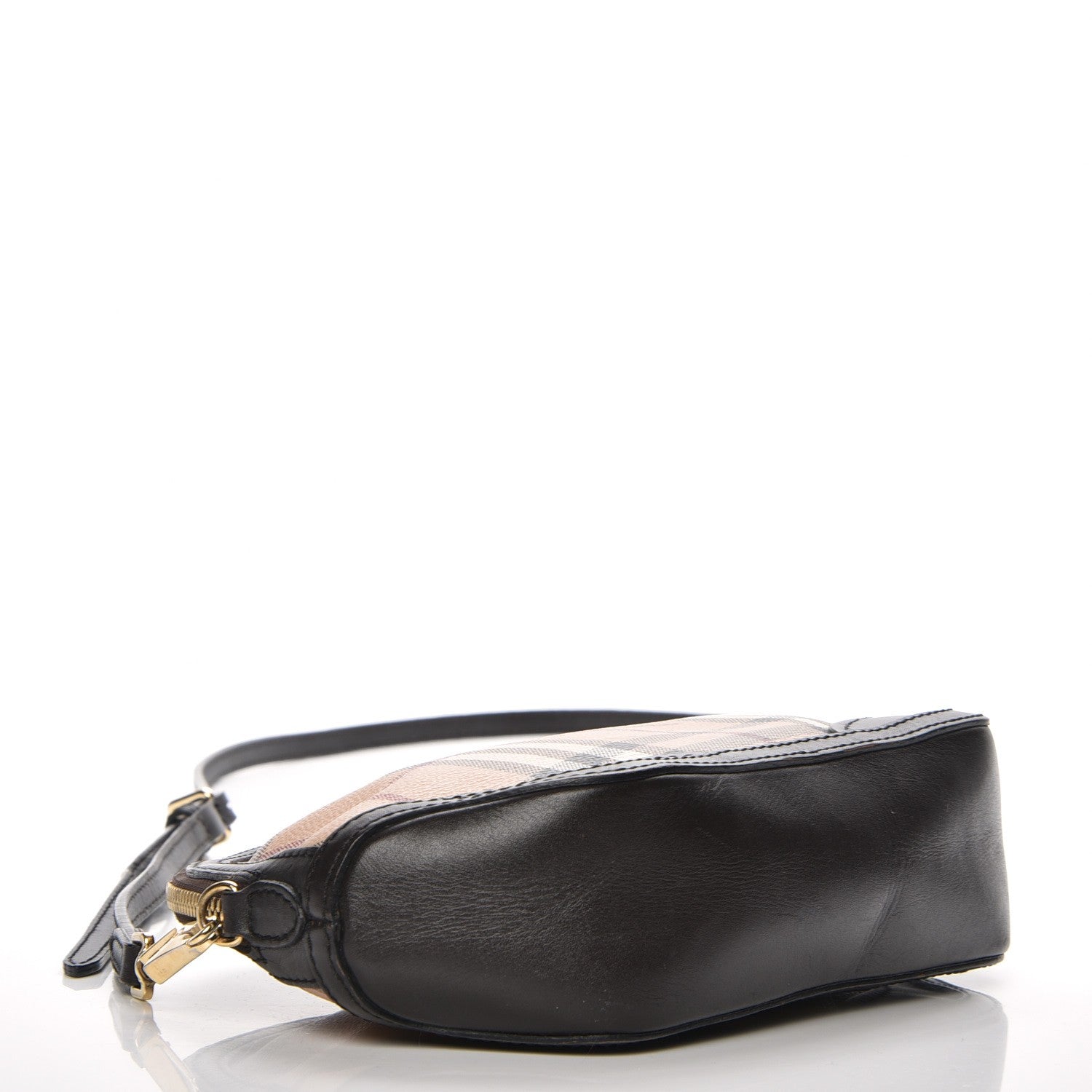 Burberry Haymarket Check Mini Orchard Crossbody Chocolate 4 of 6