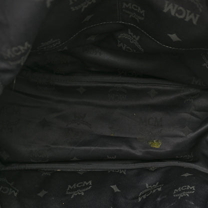 MCM Visetos Crown Stud Large Stark Backpack Green 5 of 23