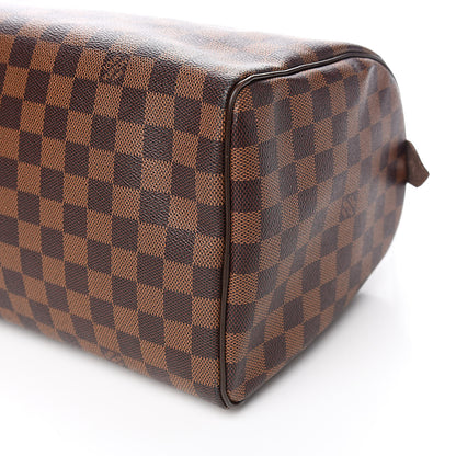 Louis Vuitton Damier Ebene Speedy 30 9 of 10