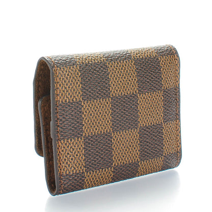 Louis Vuitton Damier Ebene Cufflinks Case 3 of 6