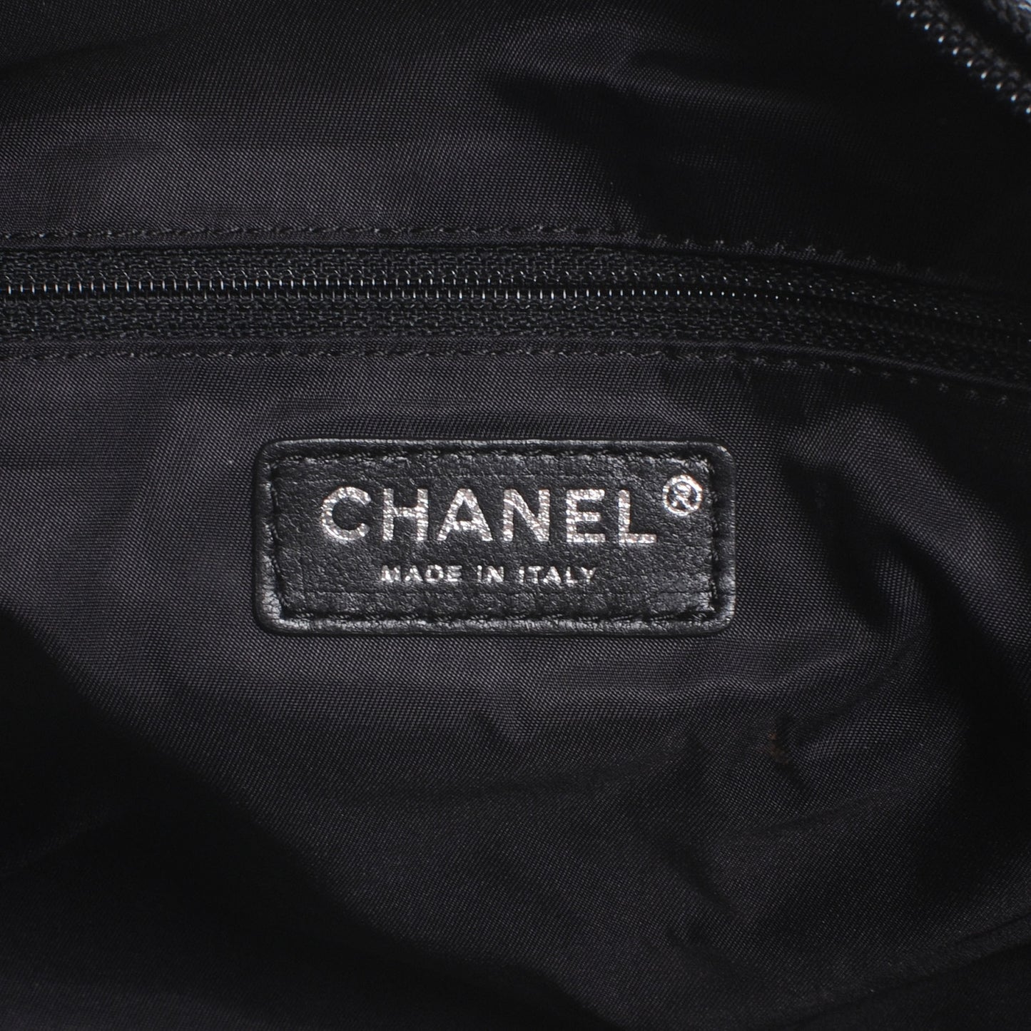 Coated Canvas Paris Biarritz Hobo Black