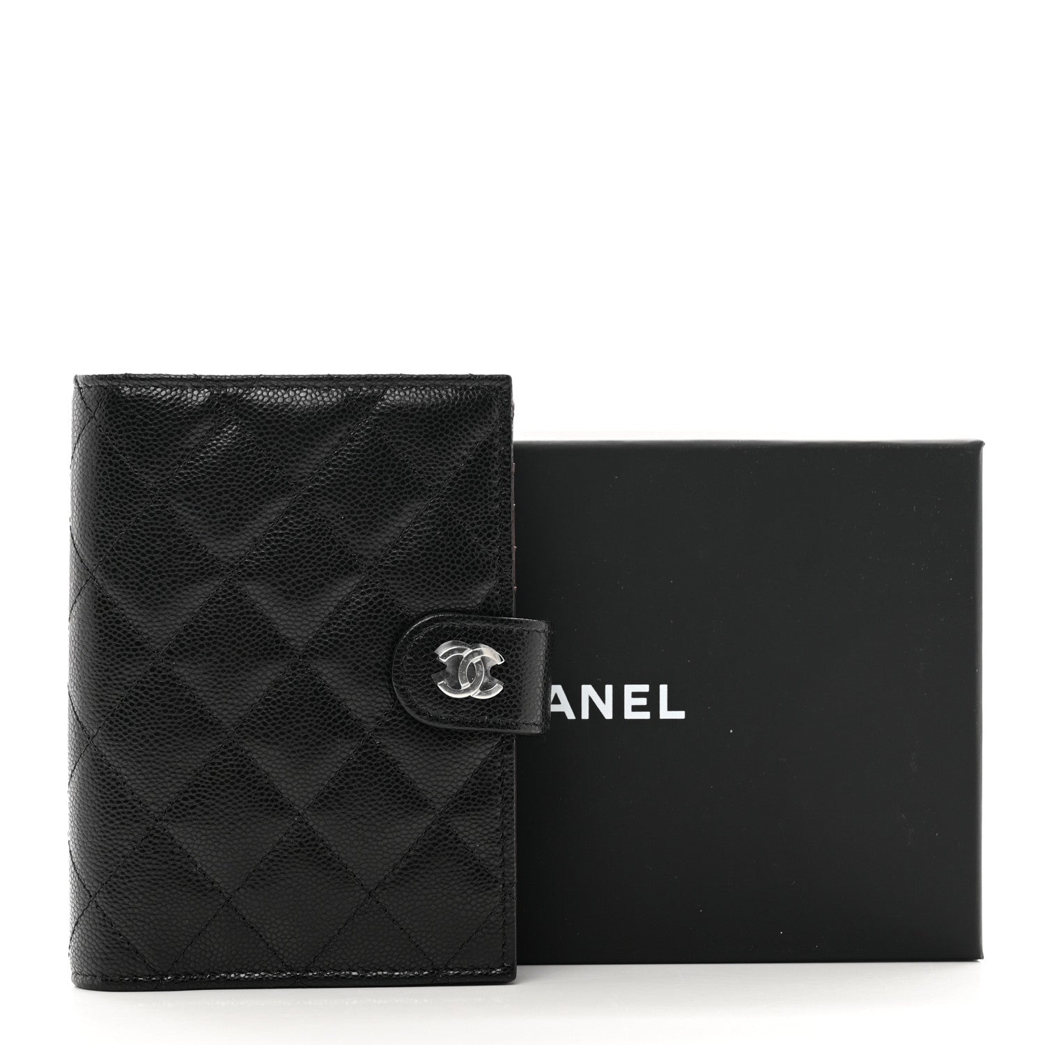 Chanel Caviar Quilted Passport Holder Black 8 of 8