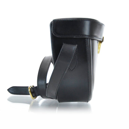 FASHIONPHILE SALVATOREFERRAGAMOSmoothCalfskinShoulderBagBlack 4 of 8
