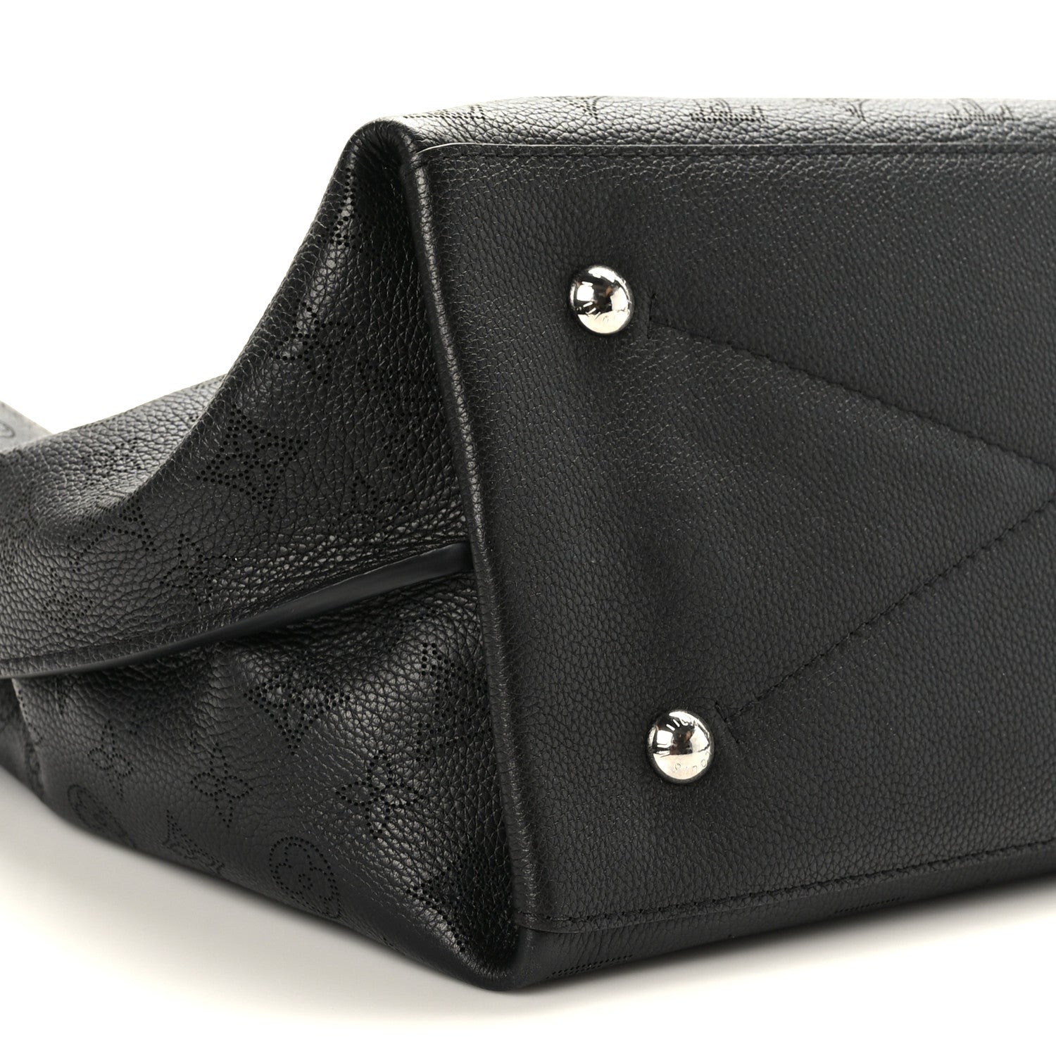 Louis Vuitton Mahina Carmel Hobo Black 7 of 8