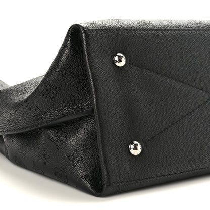 Louis Vuitton Mahina Carmel Hobo Black 7 of 8