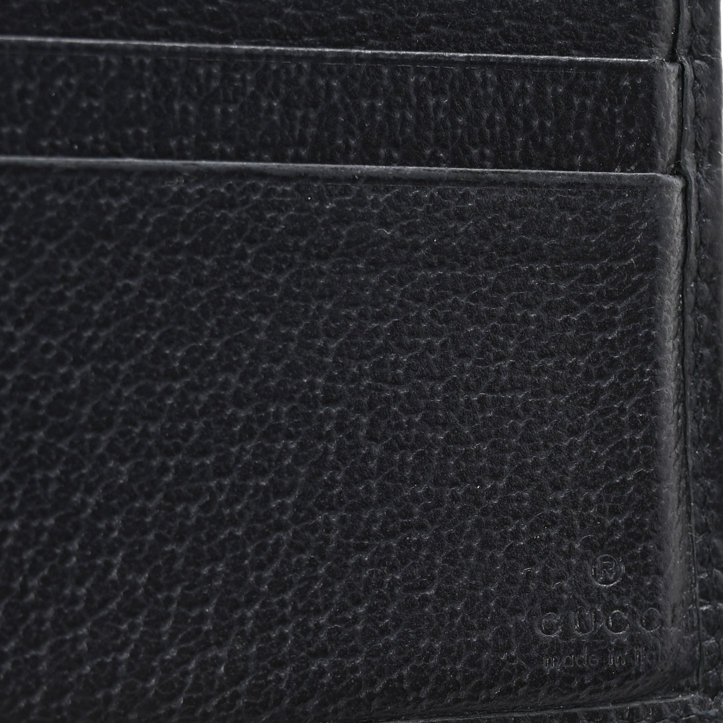 GG Supreme Monogram Web Mens Ophidia Bi-Fold Coin Wallet Beige Blue