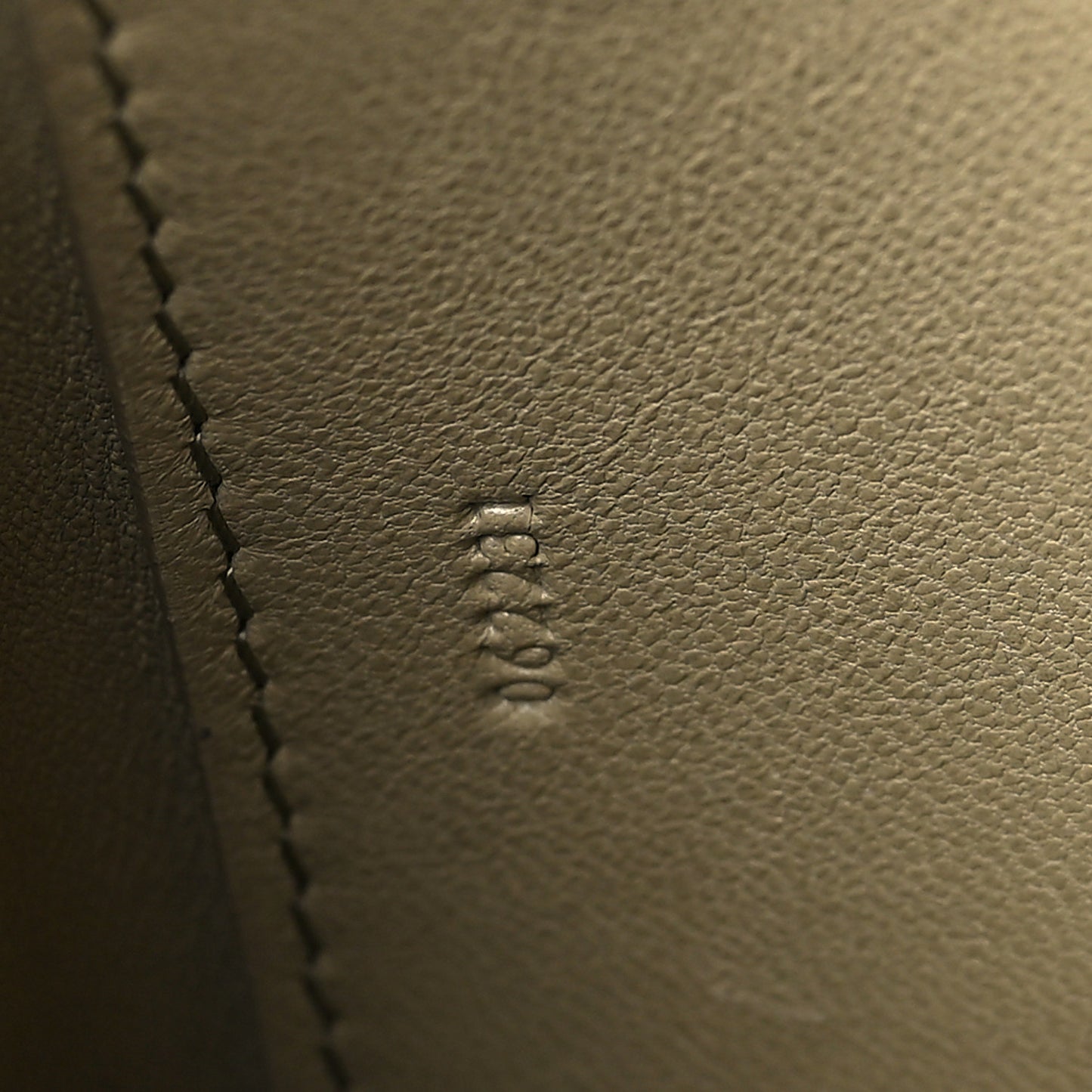 Lambskin Goya Puffer Bag Clay Green
