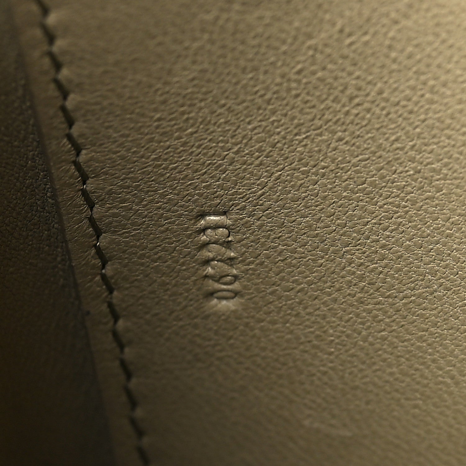 Loewe Lambskin Goya Puffer Bag Clay Green 7 of 9