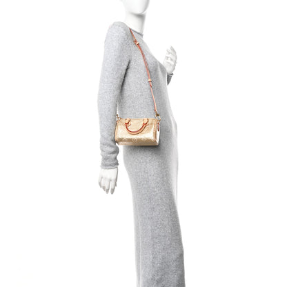 Louis Vuitton Monoglam Nano Speedy Beige 2 of 10