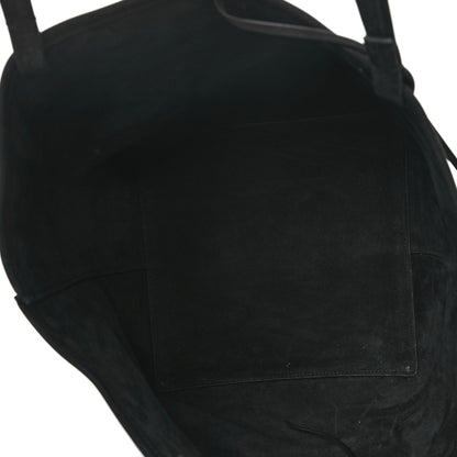 The Row Suede Park Tote Three Black 6 of 10