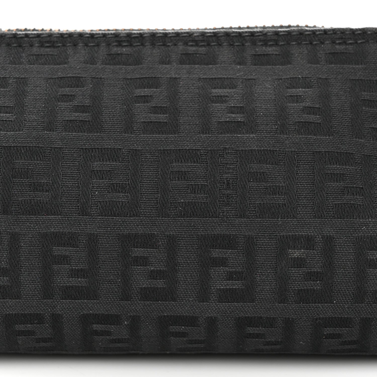 Fendi Zucchino Pochette Black 7 of 11