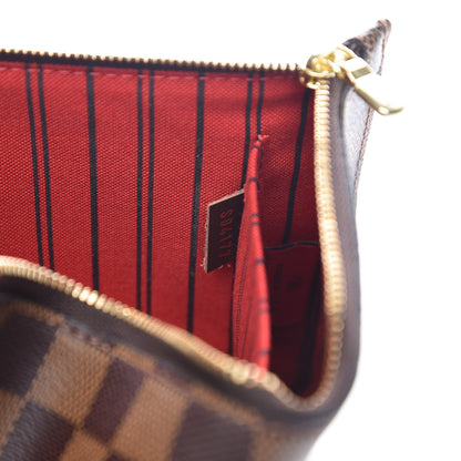 Louis Vuitton Damier Ebene Neverfull MM GM Pochette 8 of 8