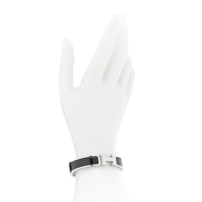 Hermes Enamel Narrow Clic Clac H Bracelet PM Black 2 of 6
