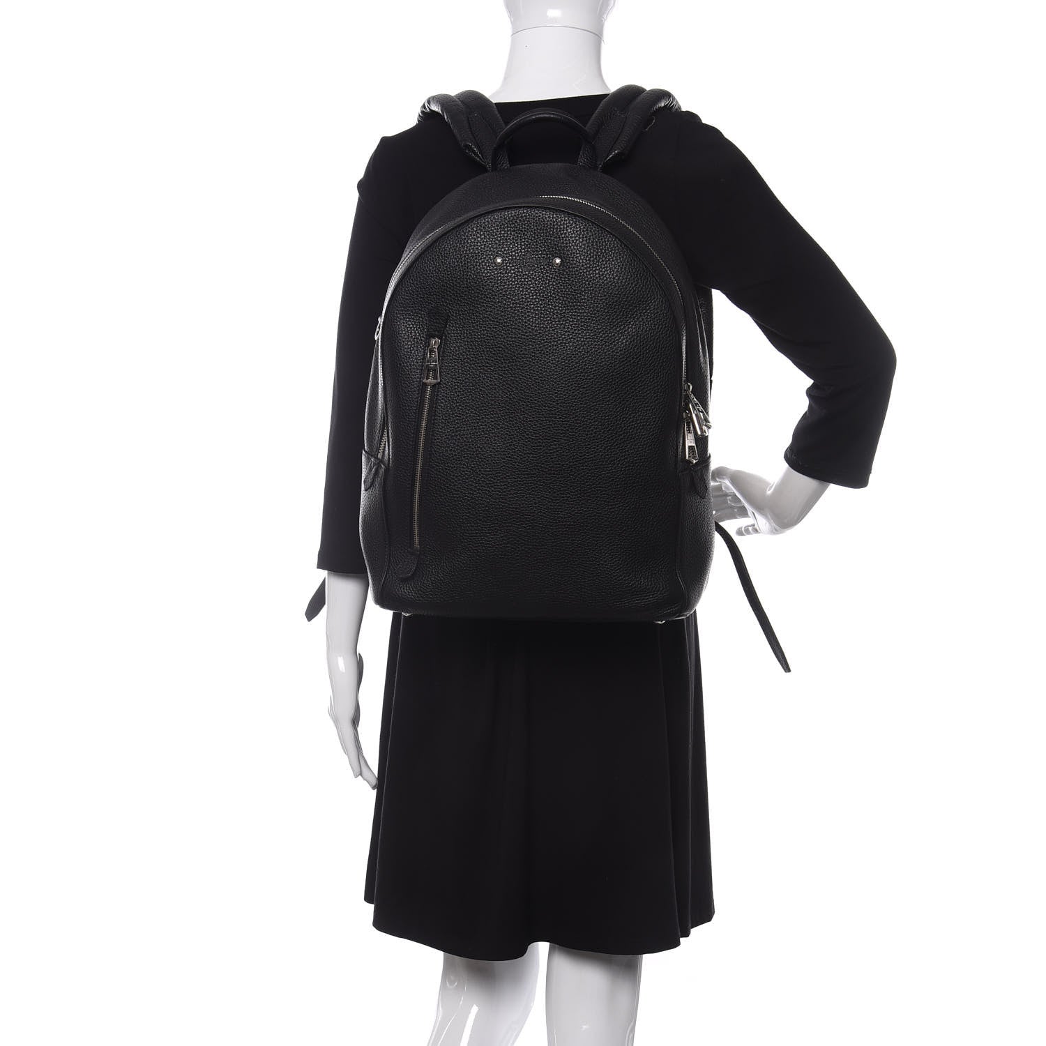 Louis Vuitton Taurillon Armand Backpack Black 2 of 9