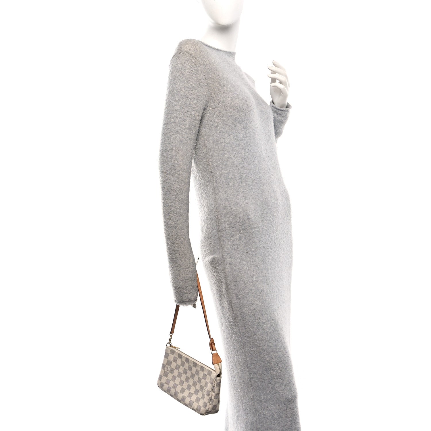 Louis Vuitton Damier Azur Pochette Accessories NM 2 of 10