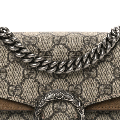 Gucci GG Supreme Monogram Mini Dionysus Shoulder Bag Taupe 8 of 10
