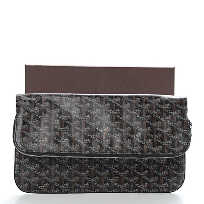 Goyard Goyardine Sainte Marie Soft Clutch Black 8 of 8