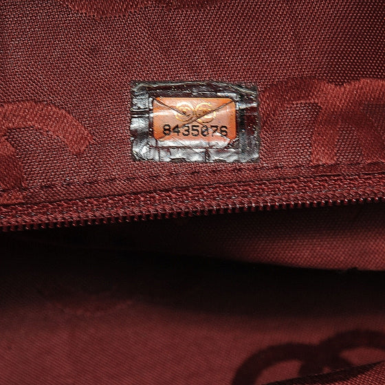 Leather CC Shoulder Bag Red
