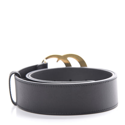Gucci Calfskin Double G 40mm Belt 85 34 Black 2 of 8