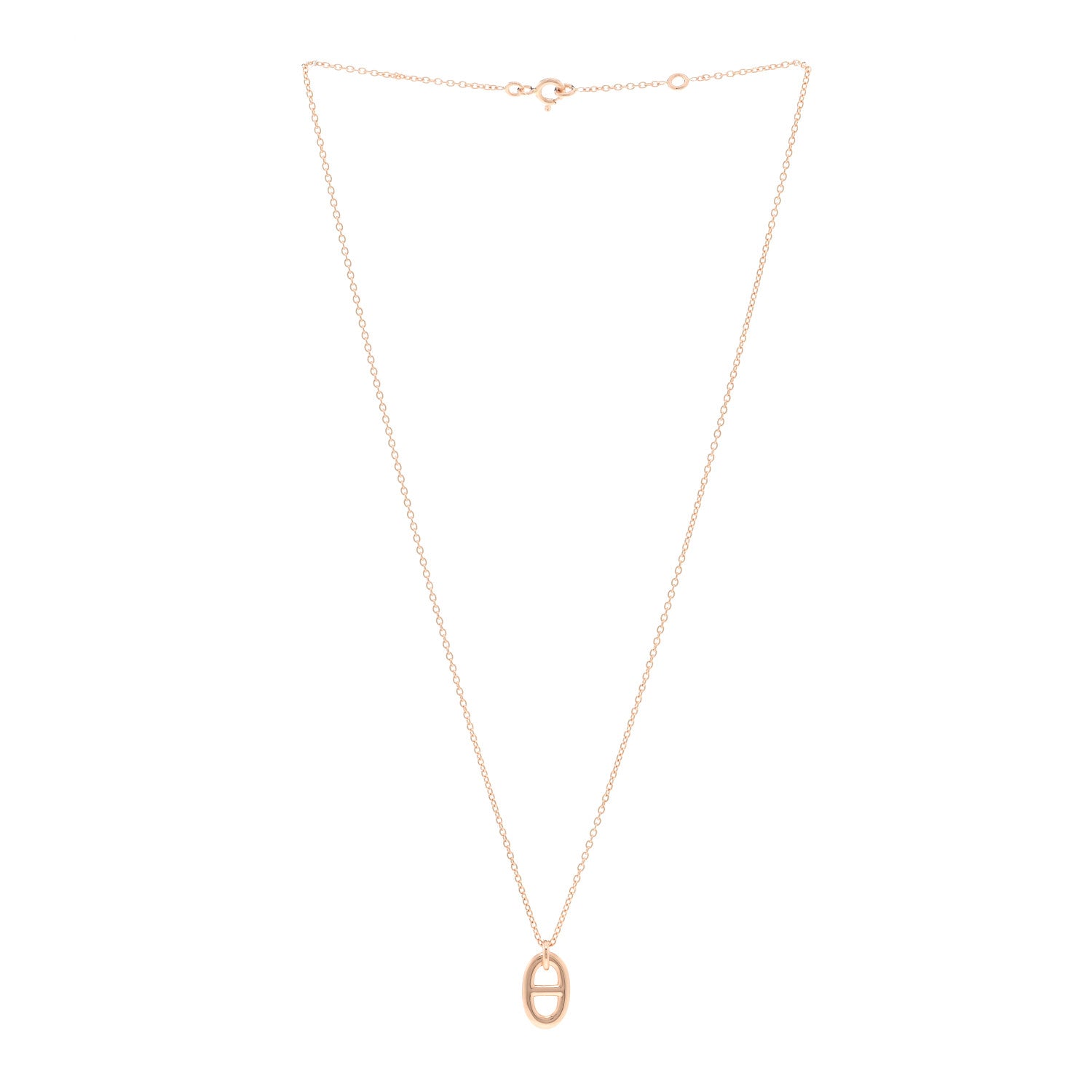 Hermes 18K Rose Gold PM Farandole Pendant Necklace 3 of 6